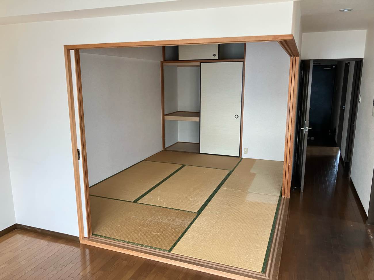 リビングに隣接していた和室