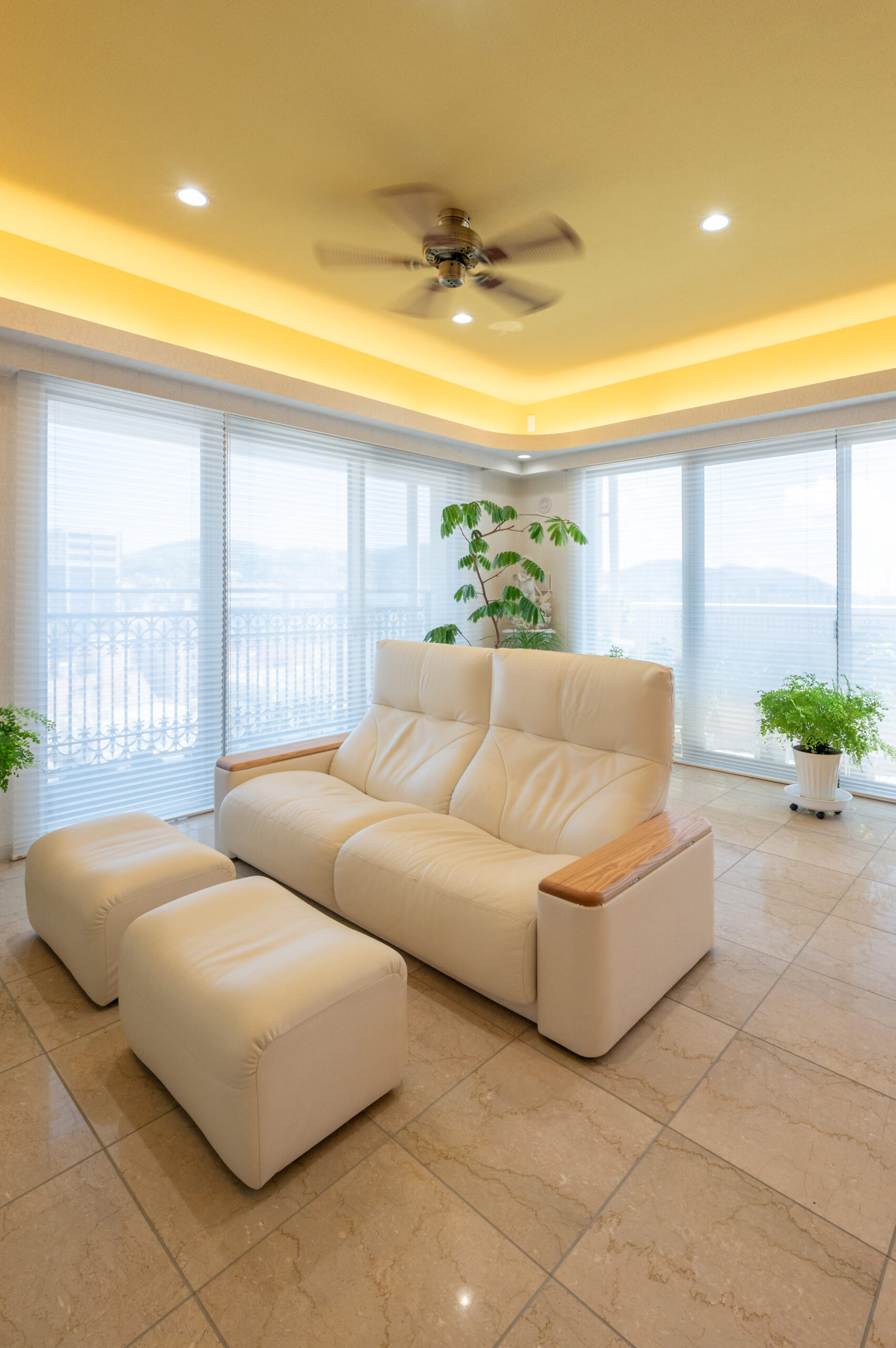 ホテルライクなリビング