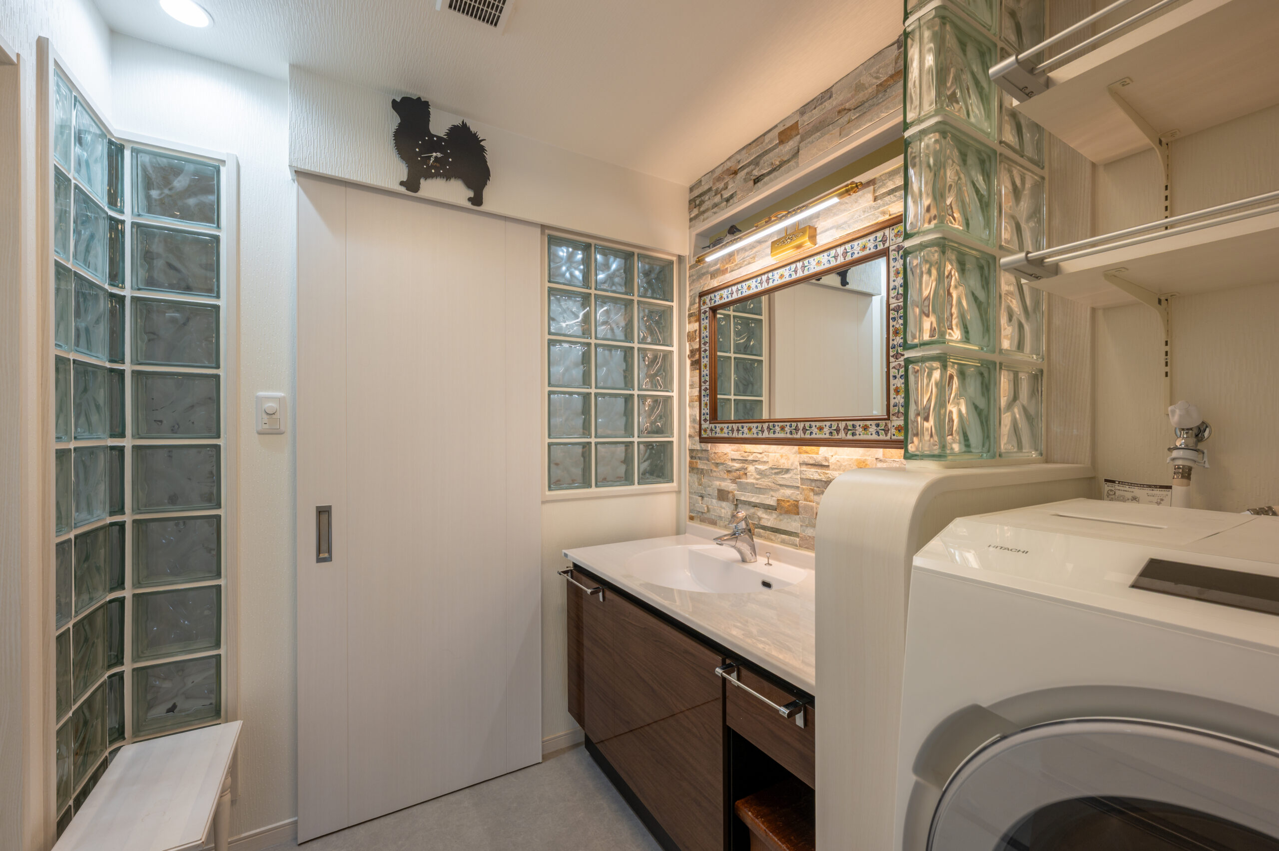 リフォーム後の洗面化粧台