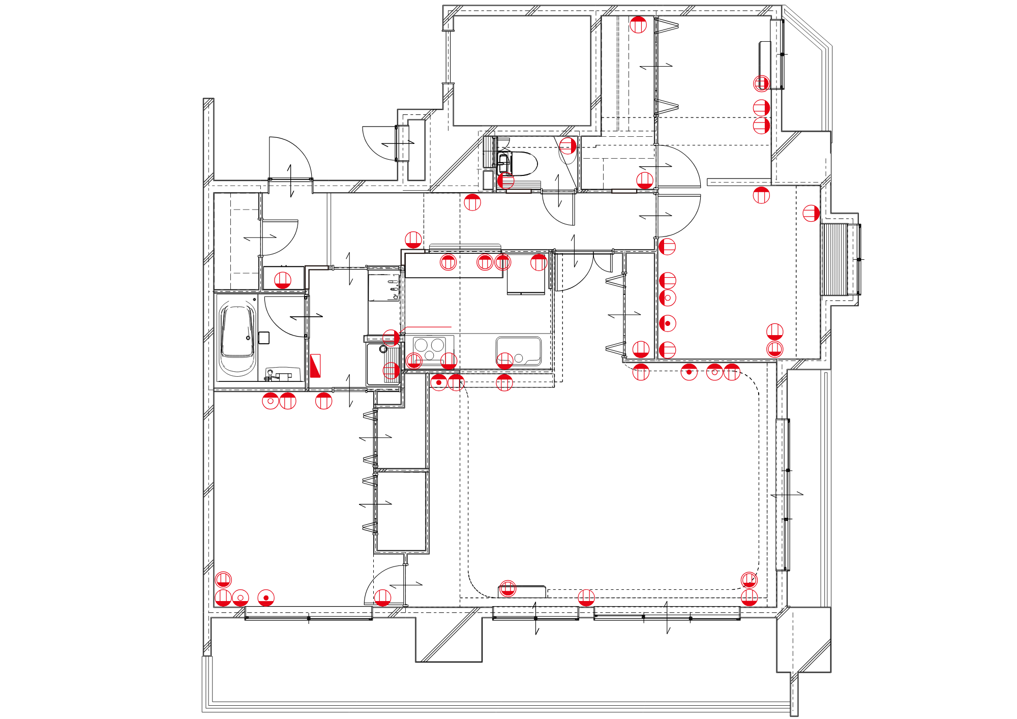 変更後の間取り