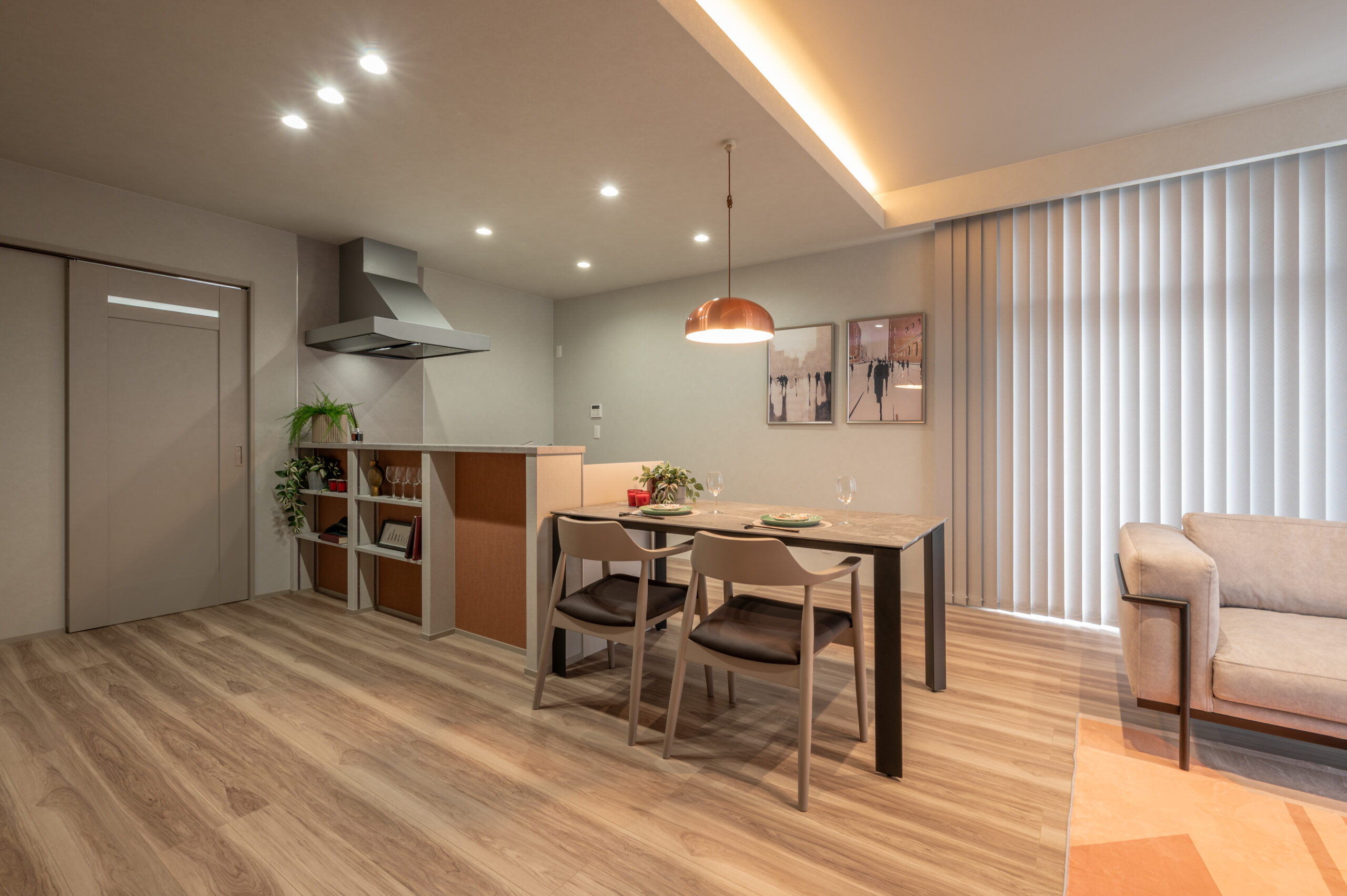 洗練された空間へ。デザイン×機能性を両立したマンションリノベーション／A様邸