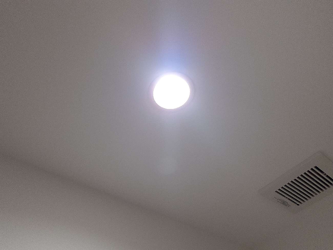 リノベーション後の天井