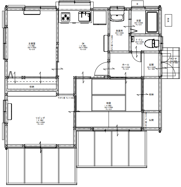 リノベーション前後の間取りを比較