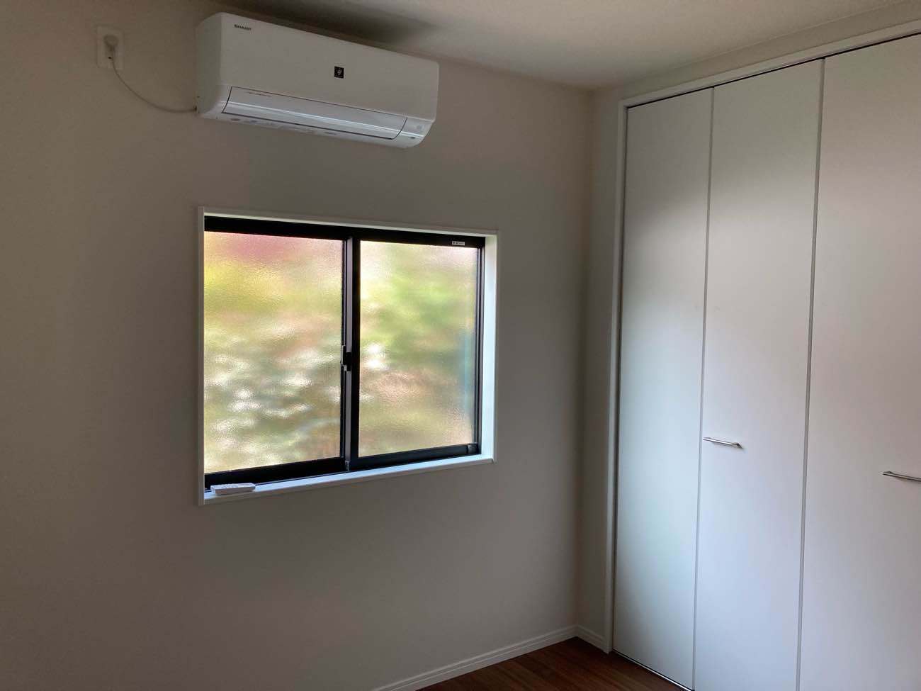 施工後和室から洋室に変更