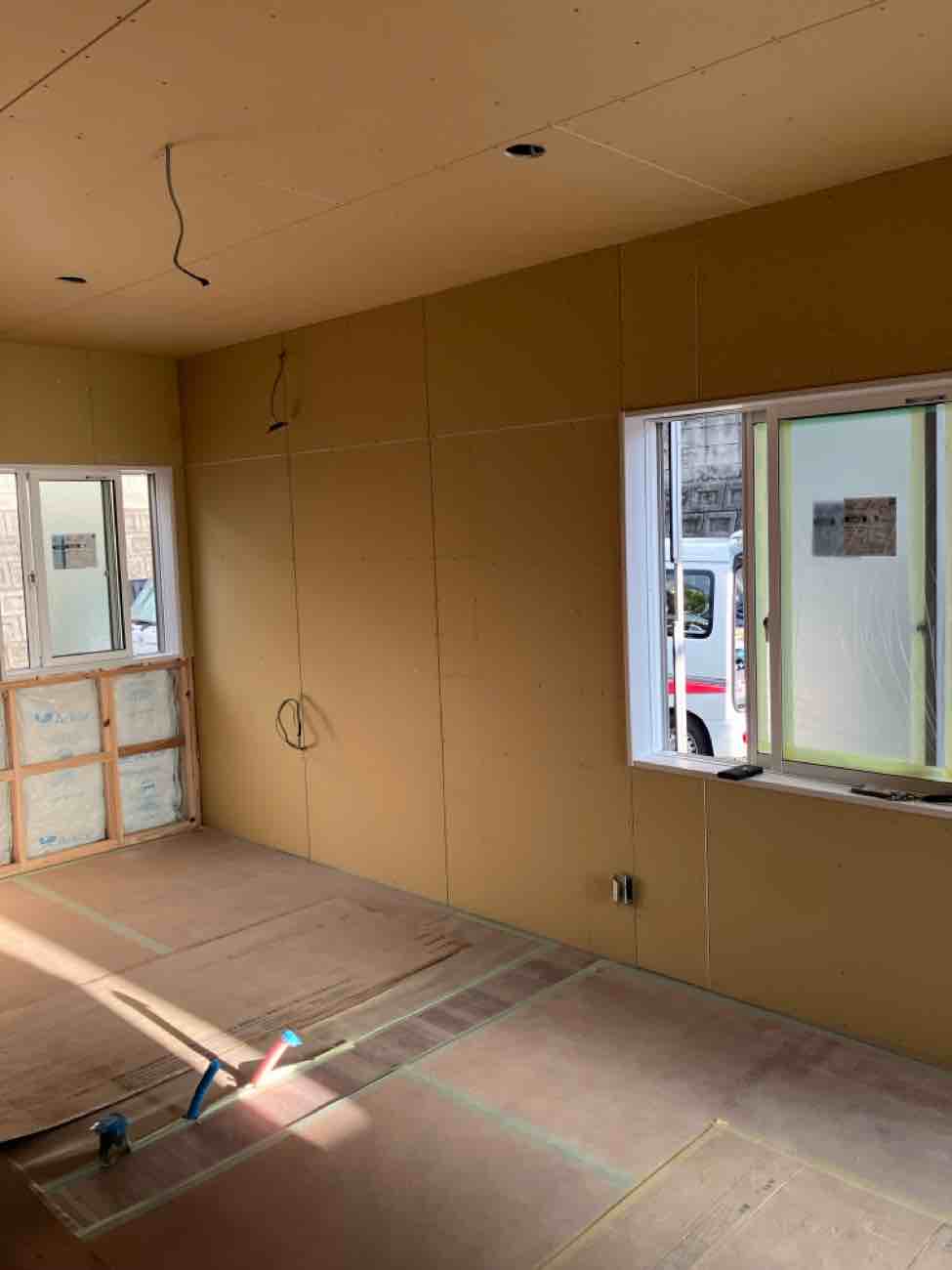 リフォーム中の居室