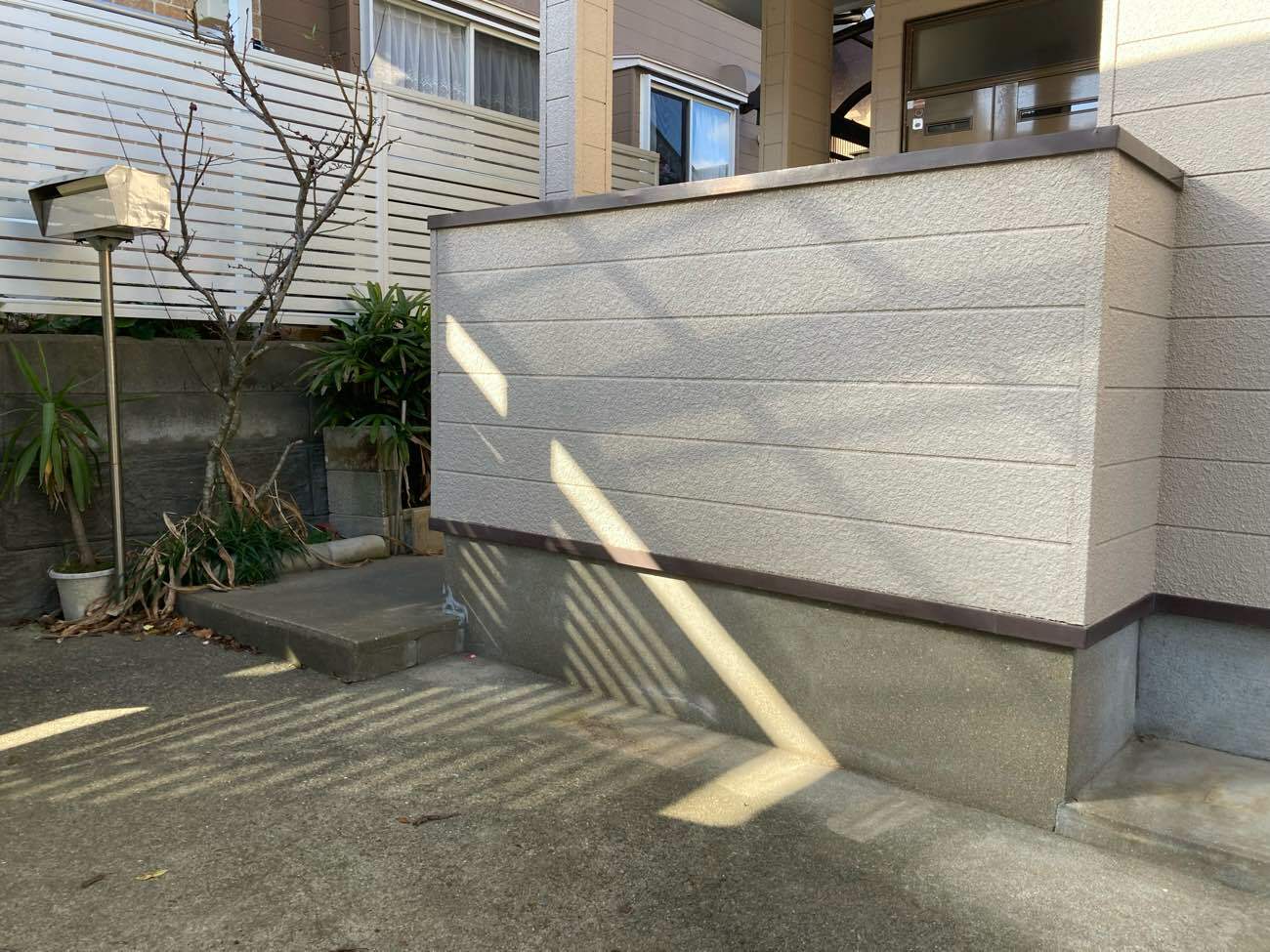 庭を整理して実現した、ゆとりある駐車場計画／H様邸