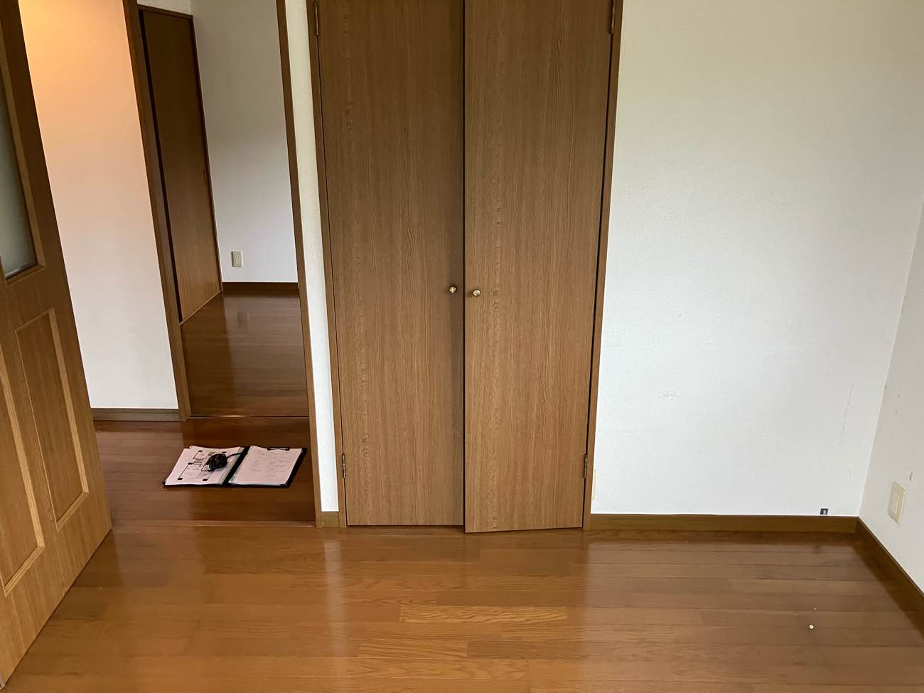 建具の建て付けの不具合をチェック