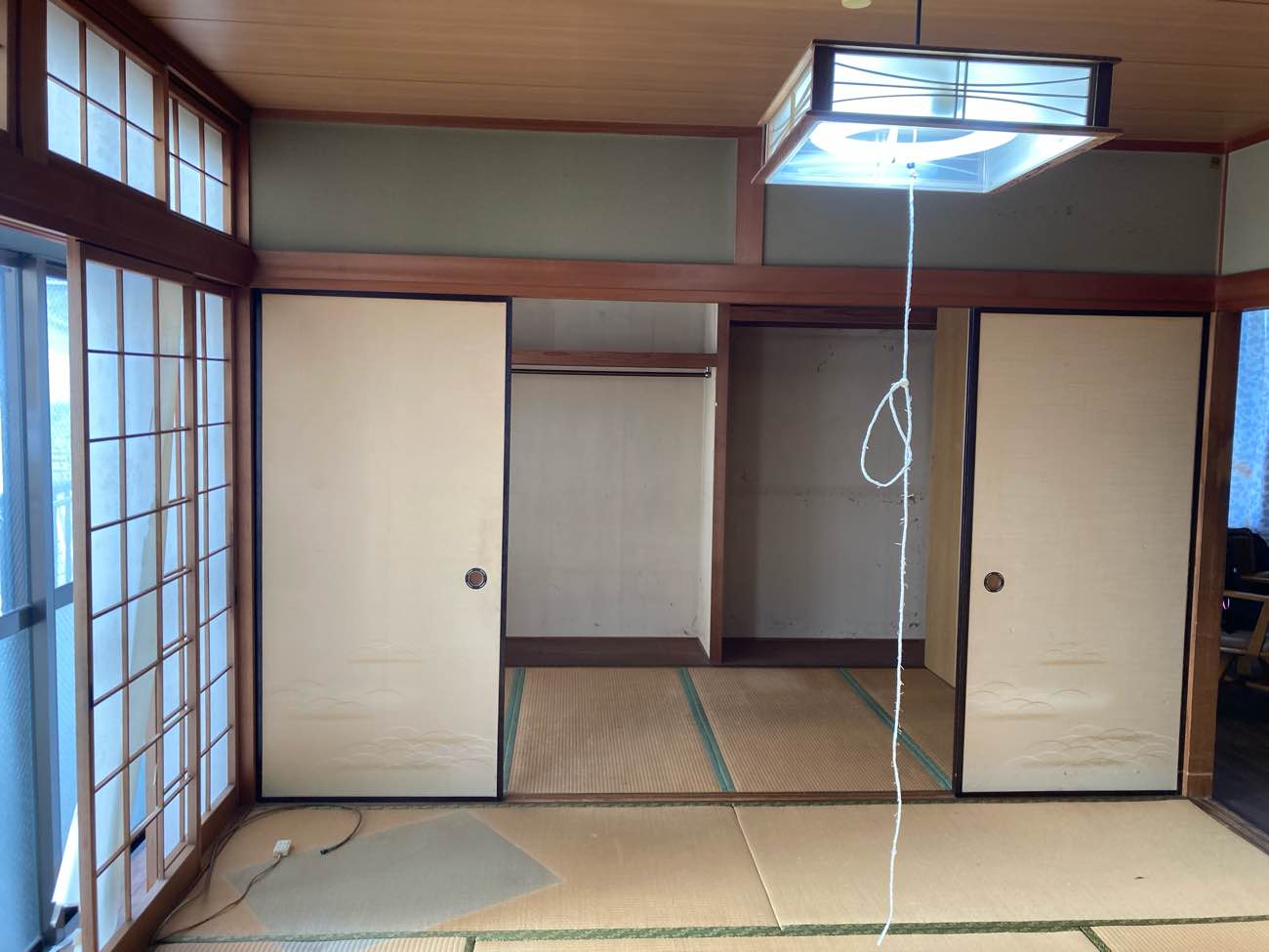 襖を取り払って広々・のびのびと。 和室とDKをつなげた開放的なマンションリフォーム