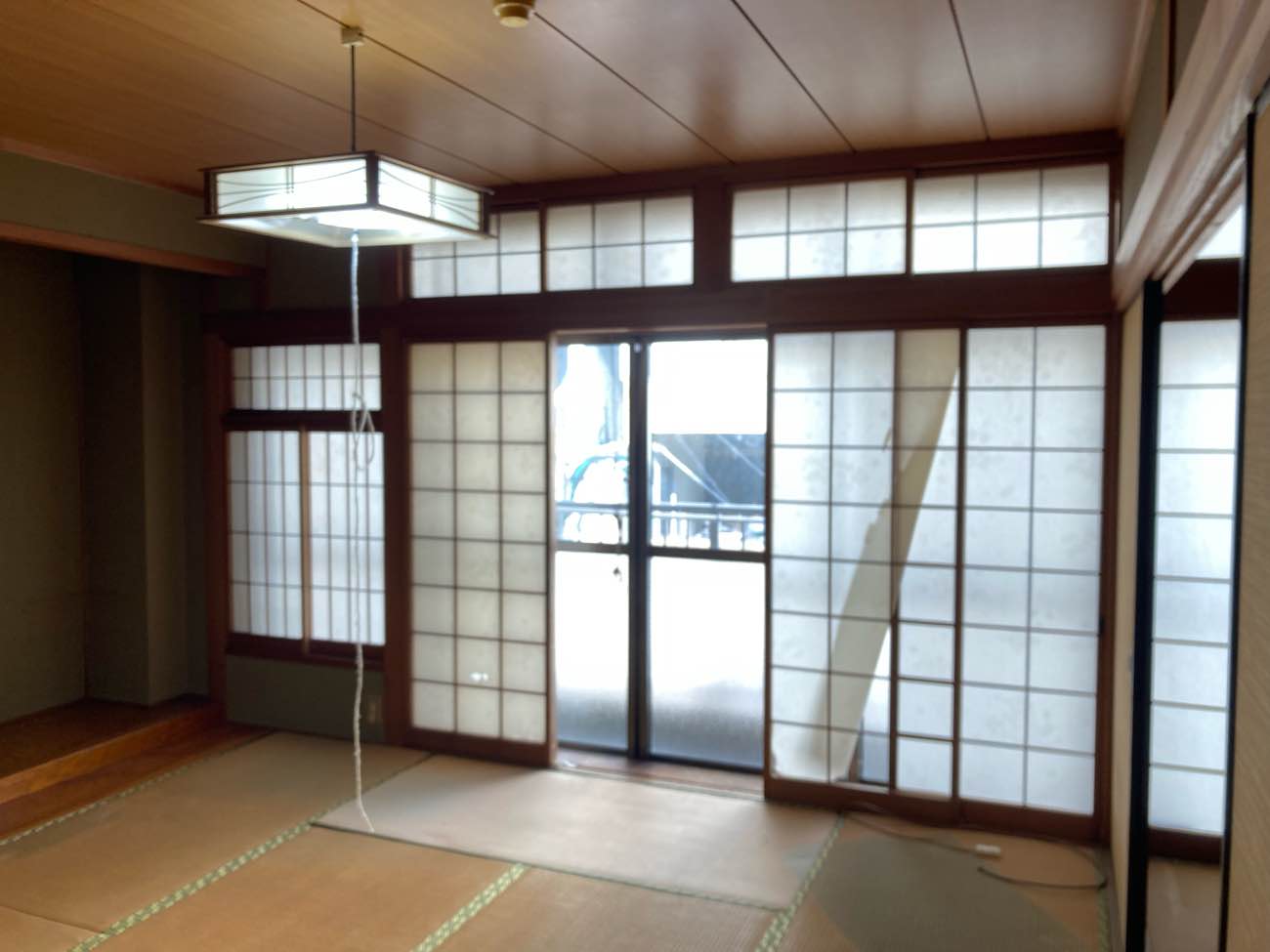 襖を取り払って広々・のびのびと。 和室とDKをつなげた開放的なマンションリフォーム