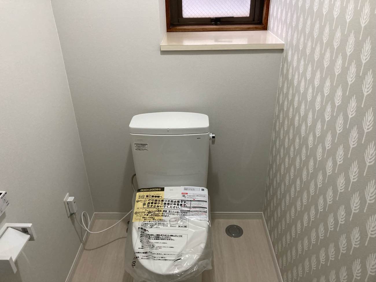 内装を一新したトイレ空間