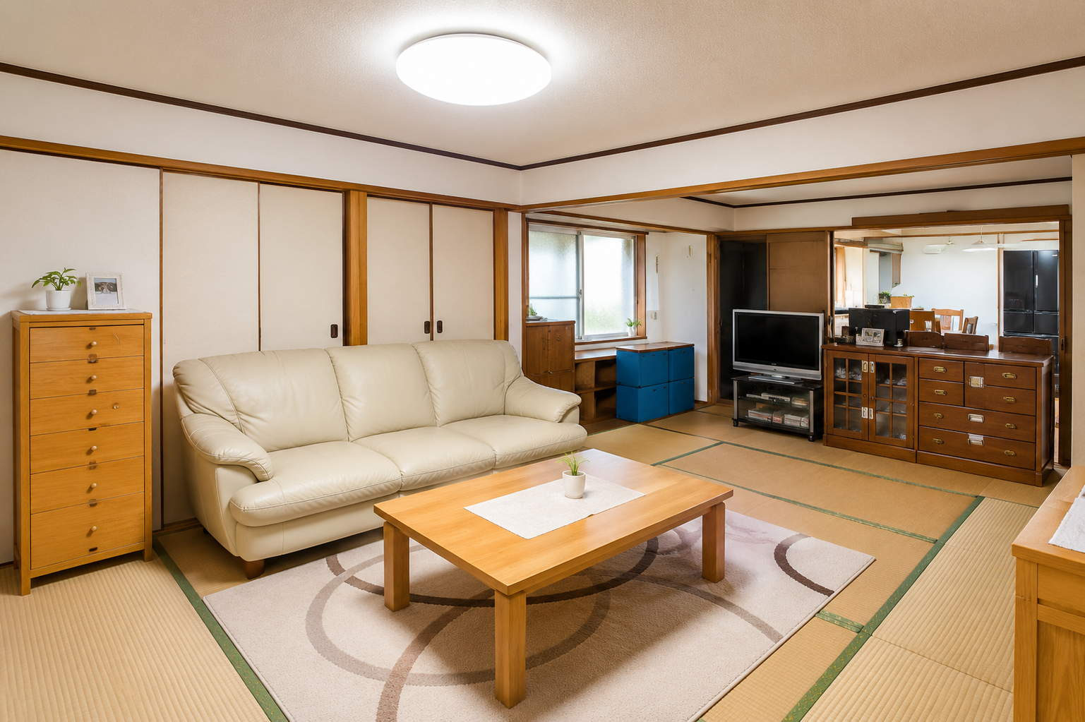 3部屋を一体化したキッチンガーデン空間｜長崎市リノベーション
