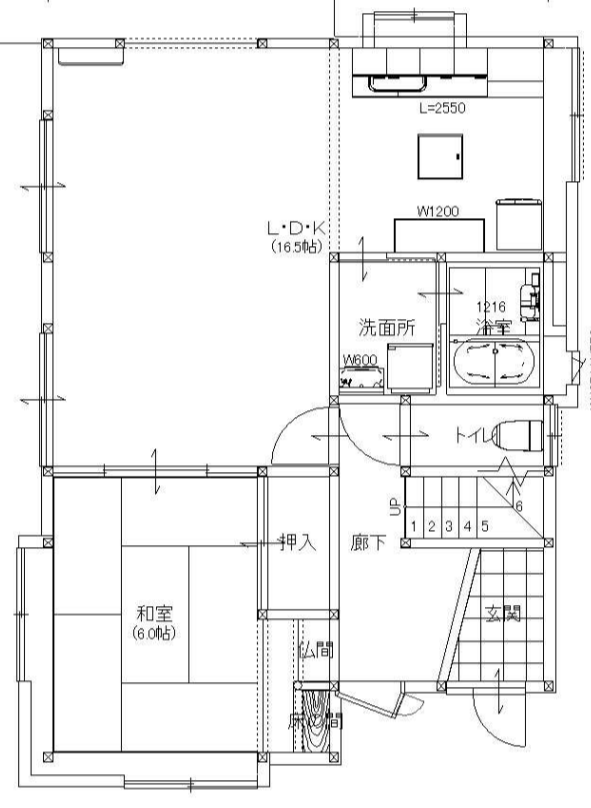 リノベーション前後の間取りを比較