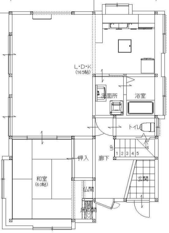 リノベーション前後の間取りを比較